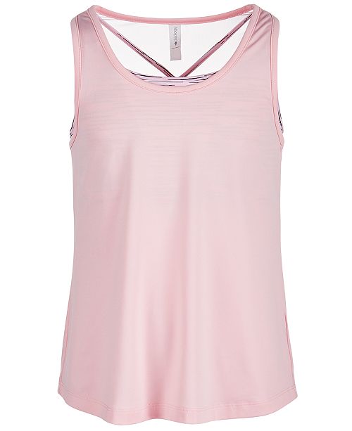 Ideology Big Girls Layered Look Tank Top Created For Macy S