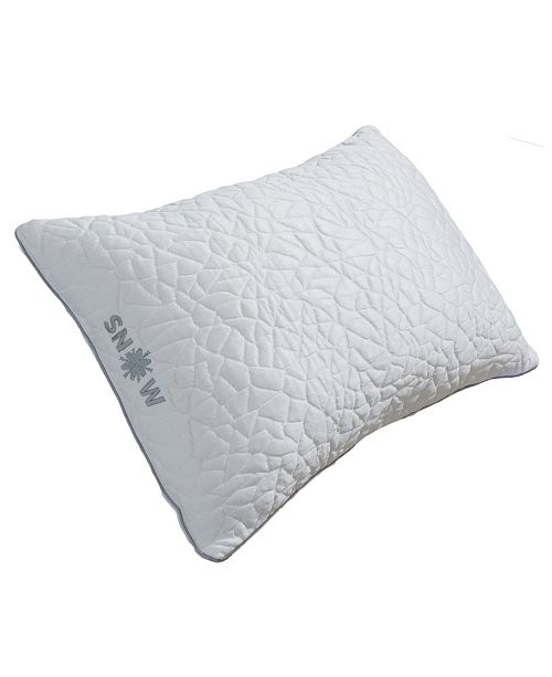 Protect A Bed Stomach Sleeper Soft Snow Cooling Pillow With