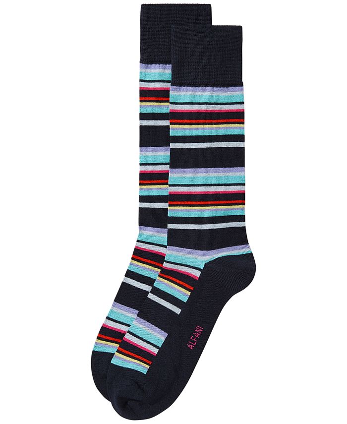Alfani Men's Striped Socks, Created for Macy's Macy's