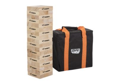 Triumph Fun Size 54 Tumble Strong Stacking Wooden Blocks for Game Nights with Family and Friends