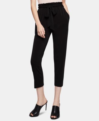 BCBGeneration - Tapered Tie-Waist Pants