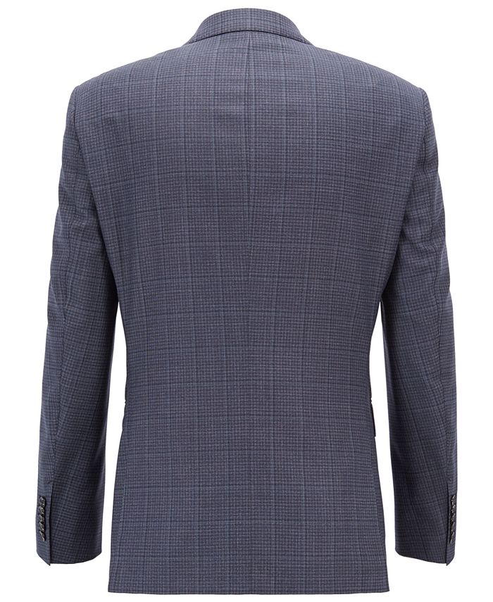 Hugo Boss BOSS Men's Regular/Classic Fit Tailored Virgin Wool Suit - Macy's
