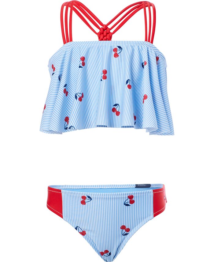 Tommy Hilfiger Big Girls 2-Pc. Lucia Swimsuit - Macy's