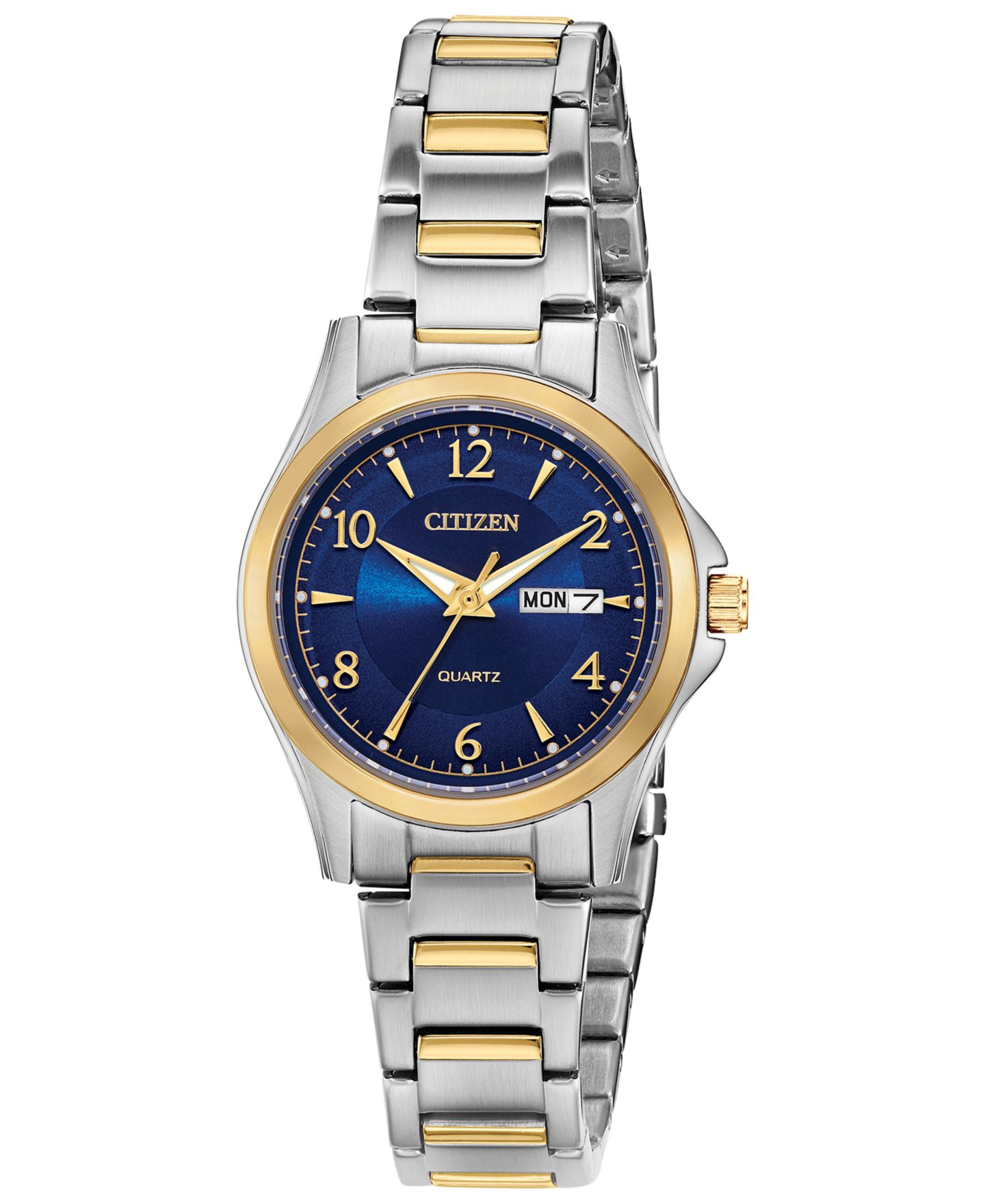 Женские часы Citizen Quartz Two-Tone Stainless Steel Bracelet Watch 28mm — фото 1
