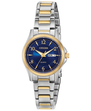 image of Citizen Women-s Quartz Two-Tone Stainless Steel Bracelet Watch 28mm