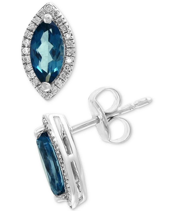 Effy blue topaz earrings clearance