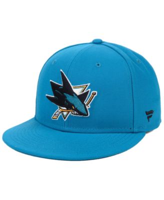 san jose sharks fitted hat