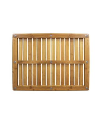 Bamboo Floor and Shower Mat