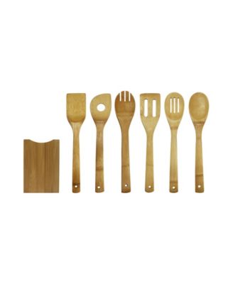 7-Piece Bamboo Cooking Utensil Set