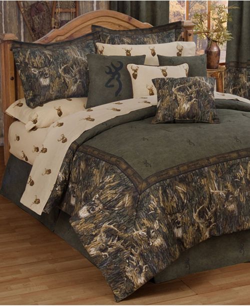 Karin Maki Browning Whitetails Twin Comforter Set Reviews Bed