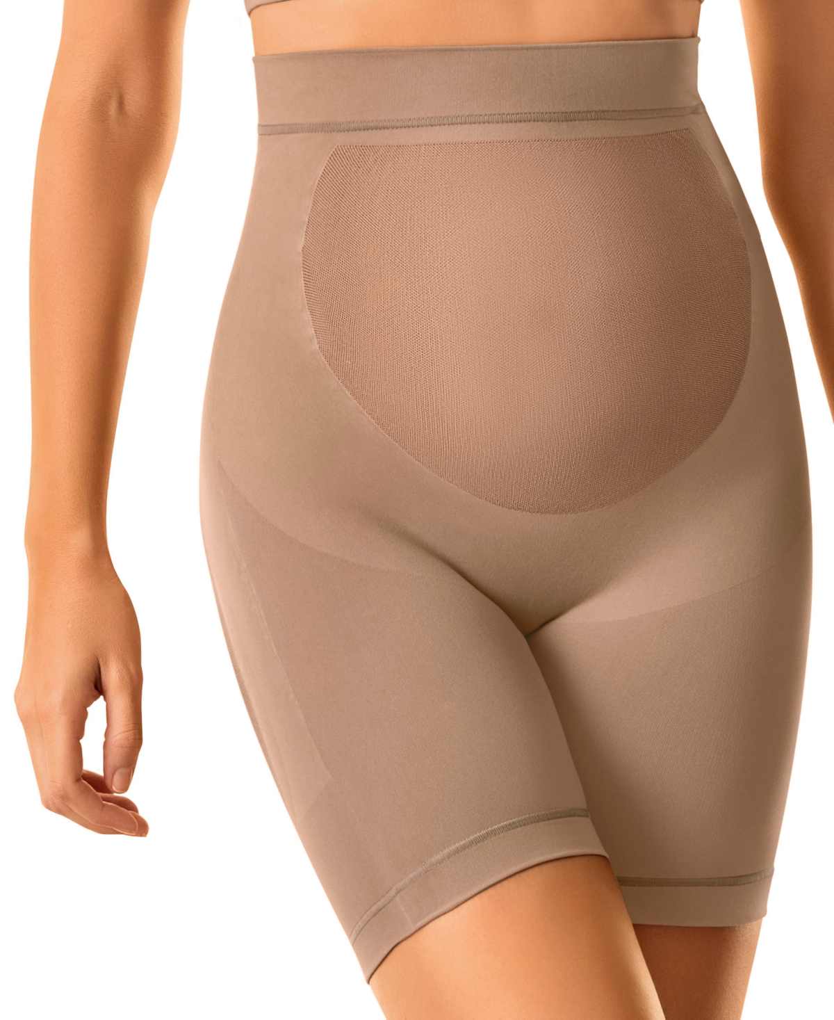 Seamless Maternity Support Panty - Beige