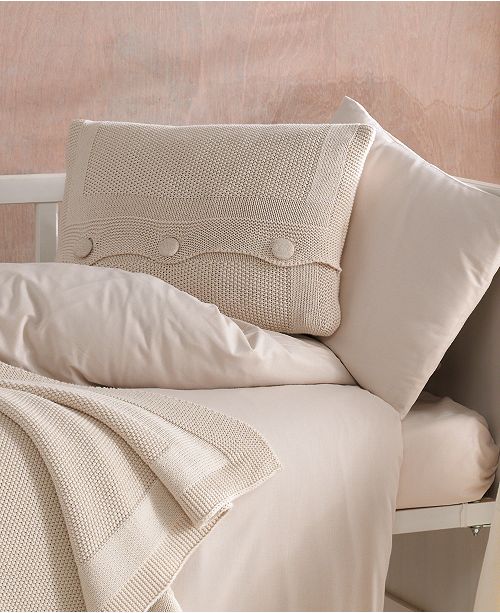Nipperland Venice Natural Cotton Crib Bedding Set 5 Piece