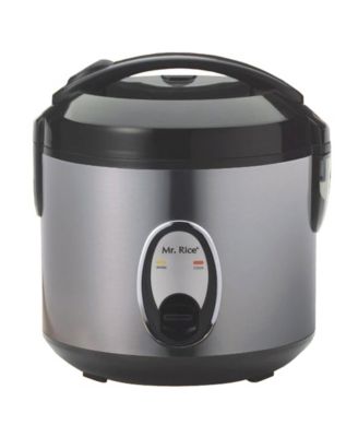 macy's rice cooker stainless steel