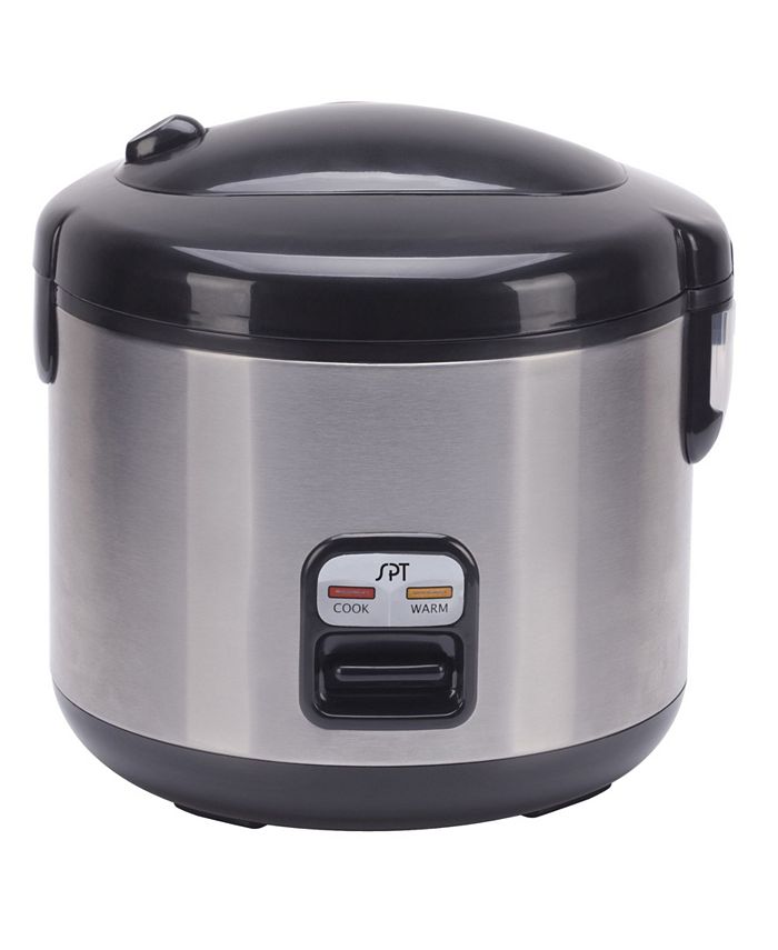 SPT Appliance Inc. SPT 10-Cups Rice Cooker with Stainless Body - Macy's
