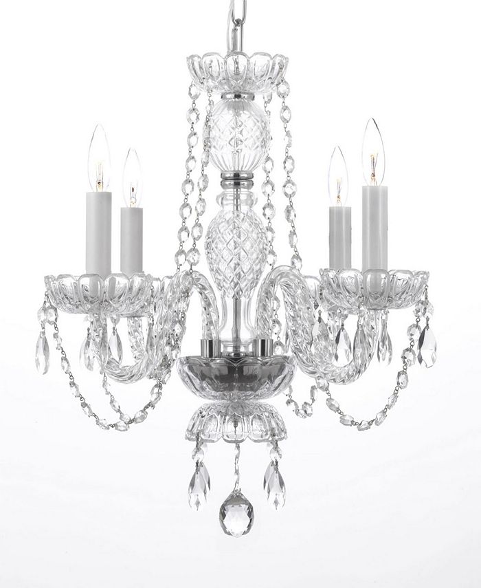 Harrison Lane Venetian Style Empress 4 Light Crystal Plug in