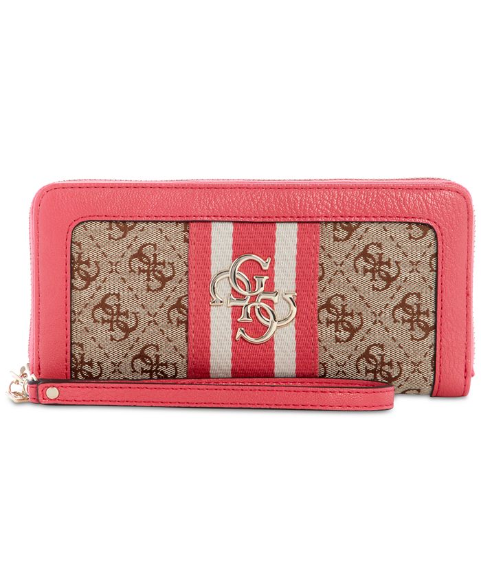 GUESS Vintage Zip Around Wallet Macy's