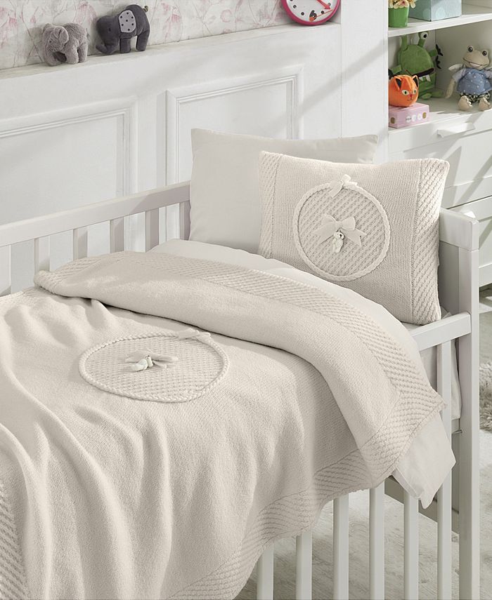 Nipperland Teddy Premium 6 Piece Crib Bedding Set Macy s