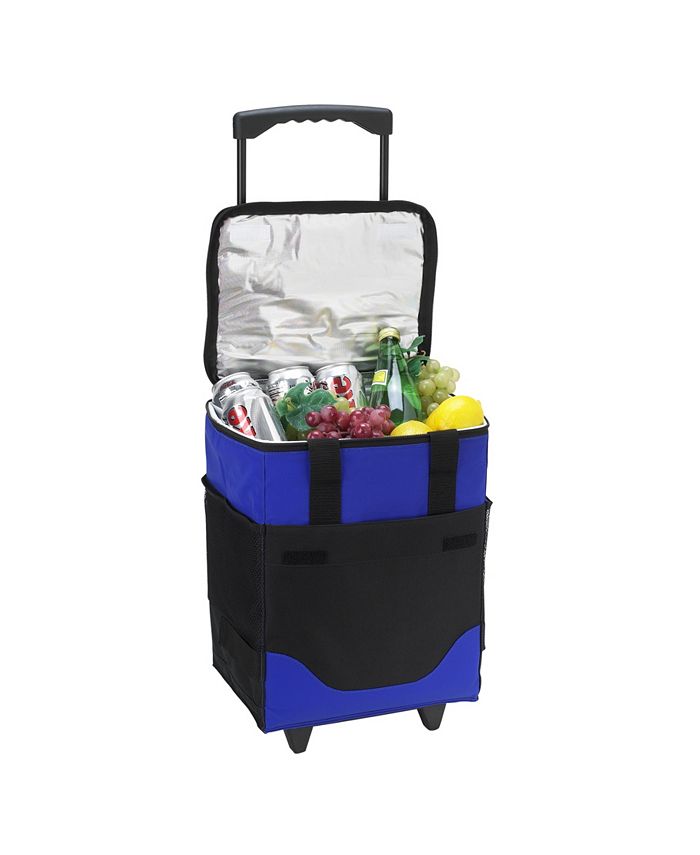 Picnic At Ascot 32 Can Collapsible Rolling Insulated Cooler Macy's