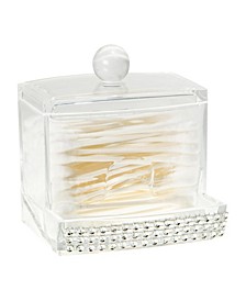 Q-Tip Box in Pave Diamond Design