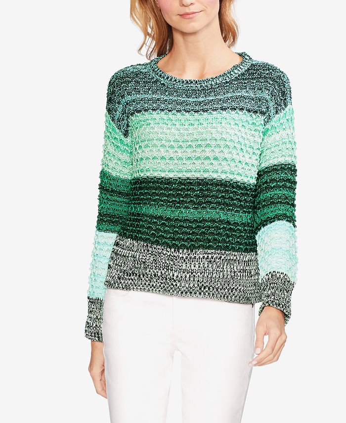 Vince Camuto Striped Sweater & Reviews - Sweaters - Women - Macy's