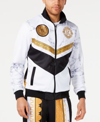 Reason - Men's Marble & Gold Track Jacket