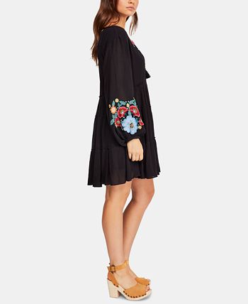 Free People Spell on You Embroidered Peasant Dress Macy s