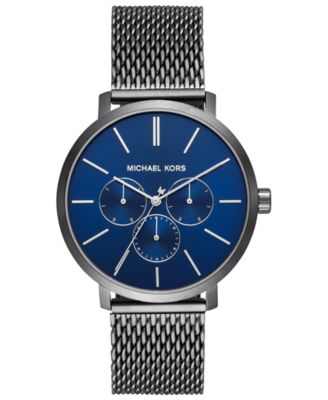 michael kors men's gunmetal watch