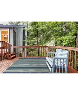 Harbor Lagoon 4216 Ocean 3&#39;3&amp;quot; x 5&#39;3&amp;quot; Indoor/Outdoor Area Rug