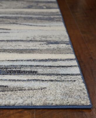 Illusions Landscape 6210 Gray 6'7" x 9'6" Area Rug