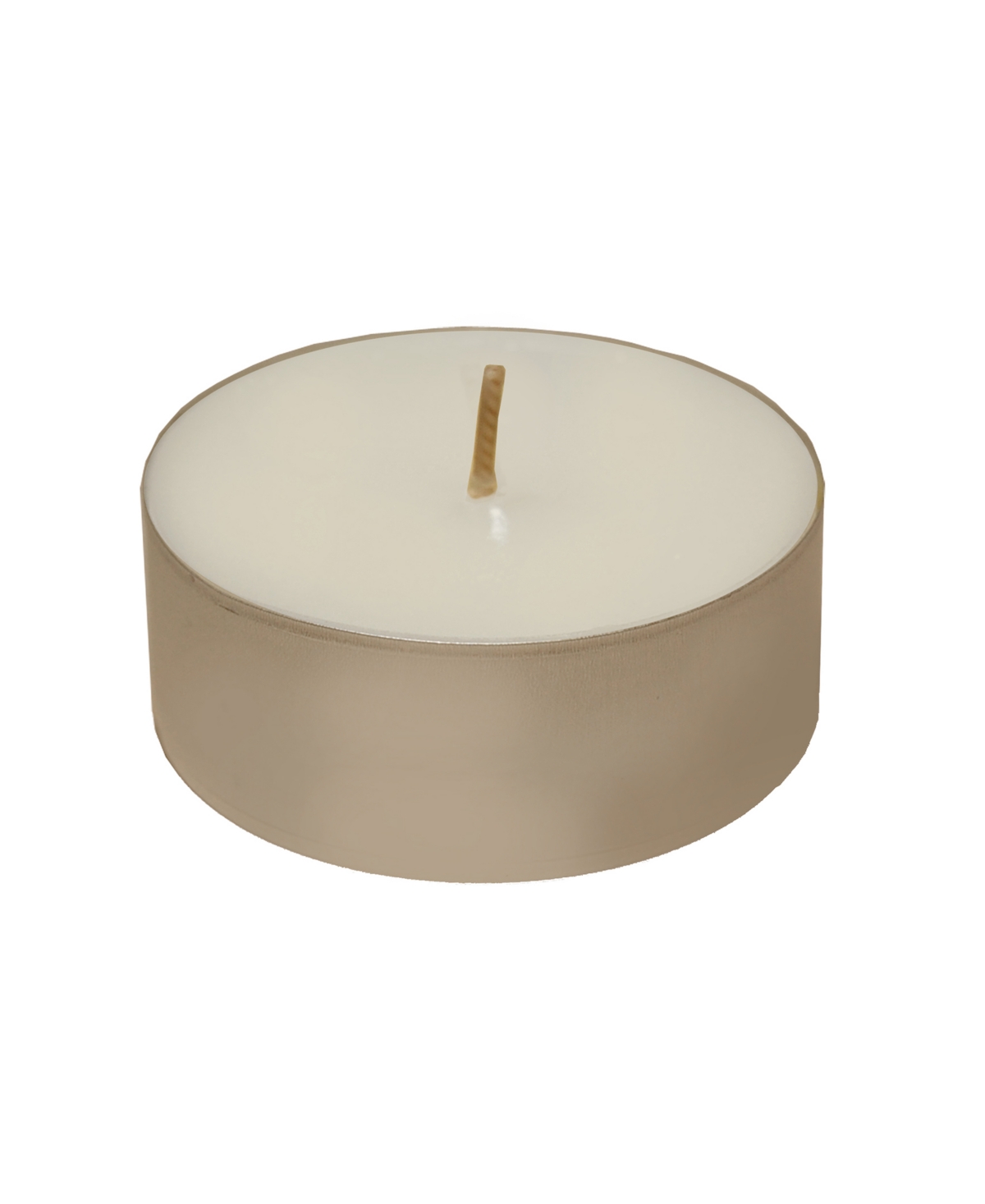 Lumabase Set of 24 Extra Large Tea Light Candles - White