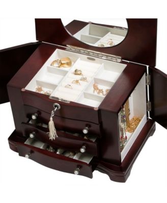 Rita Wooden Jewelry Box