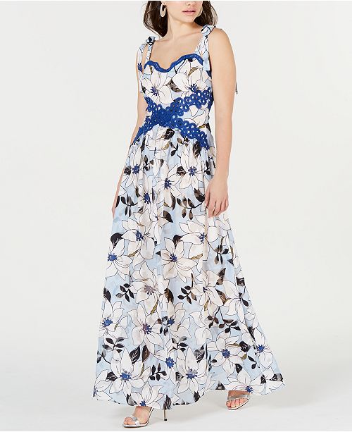 Foxiedox Livi Floral Maxi Dress Reviews Dresses Women Macy S