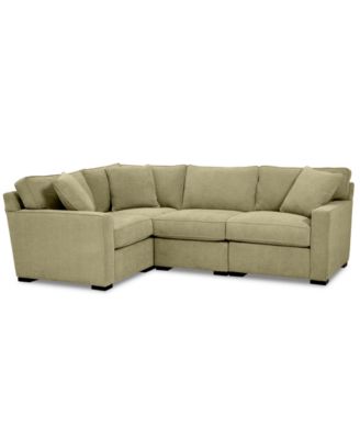 Radley Fabric 4-Pc. Sectional Sofa with Corner Piece