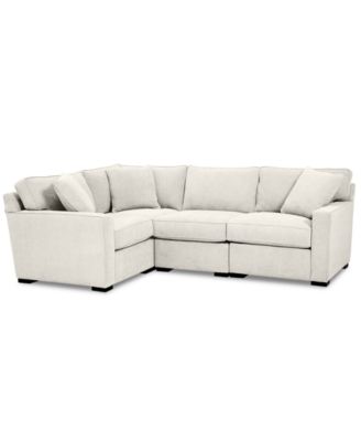 Radley Fabric 4-Pc. Sectional Sofa with Corner Piece