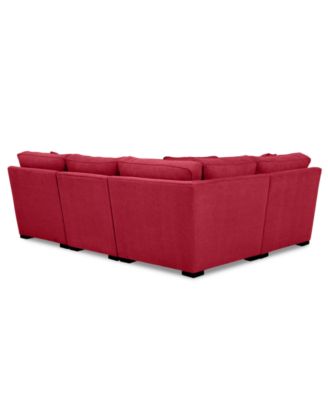 Radley Fabric 4-Pc. Sectional Sofa with Corner Piece
