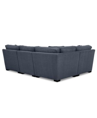 Radley Fabric 4-Pc. Sectional Sofa with Corner Piece