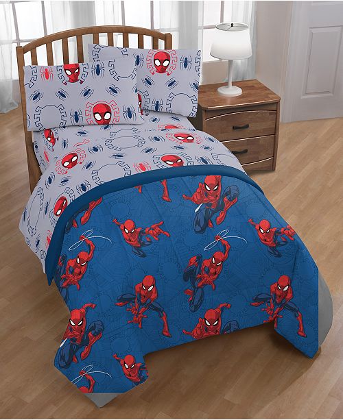 Marvel Spiderman Spidey Crawl Full 5 Pc Bed In A Bag Reviews