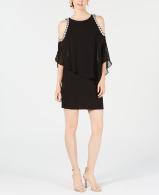 cold shoulder dress macys