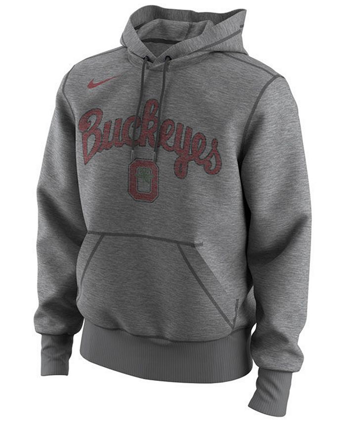 Nike Men's Ohio State Buckeyes Retro Basketball Hooded Sweatshirt - Macy's