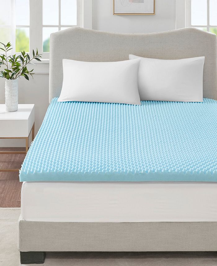 Sleep Philosophy 3" GelInfused Memory Foam Mattress Topper, Full Macy's