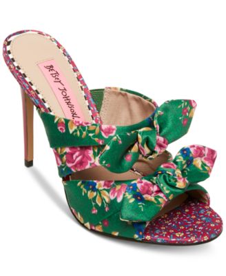 betsey johnson sandal heels