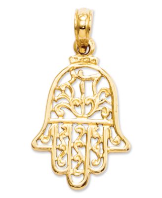 hand of fatima gold charm