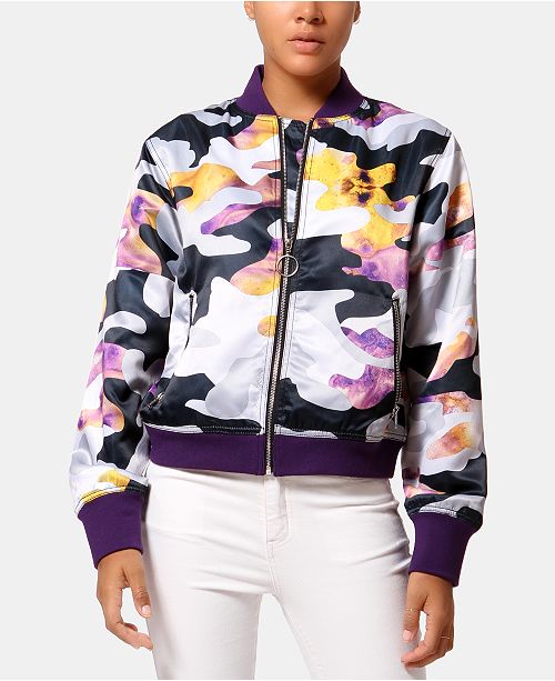Artistix Sierra Camo Print Bomber Jacket Reviews Jackets