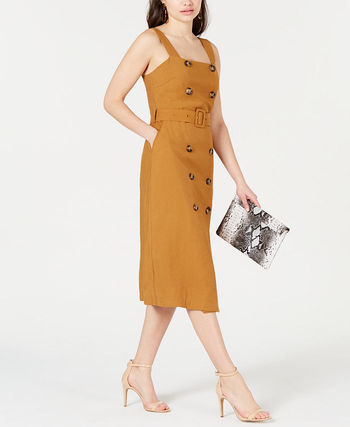 Lucy Paris Double-Button Dress - Macy's