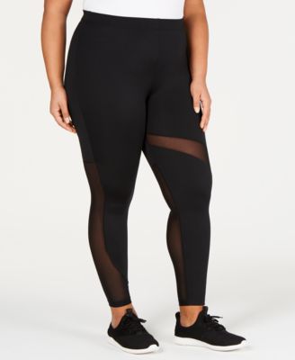 plus size mesh leggings