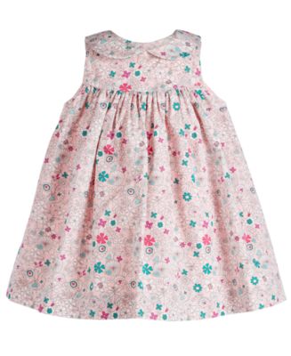 First Impressions Baby Girls Floral-Print Dress, Created for Macy's ...