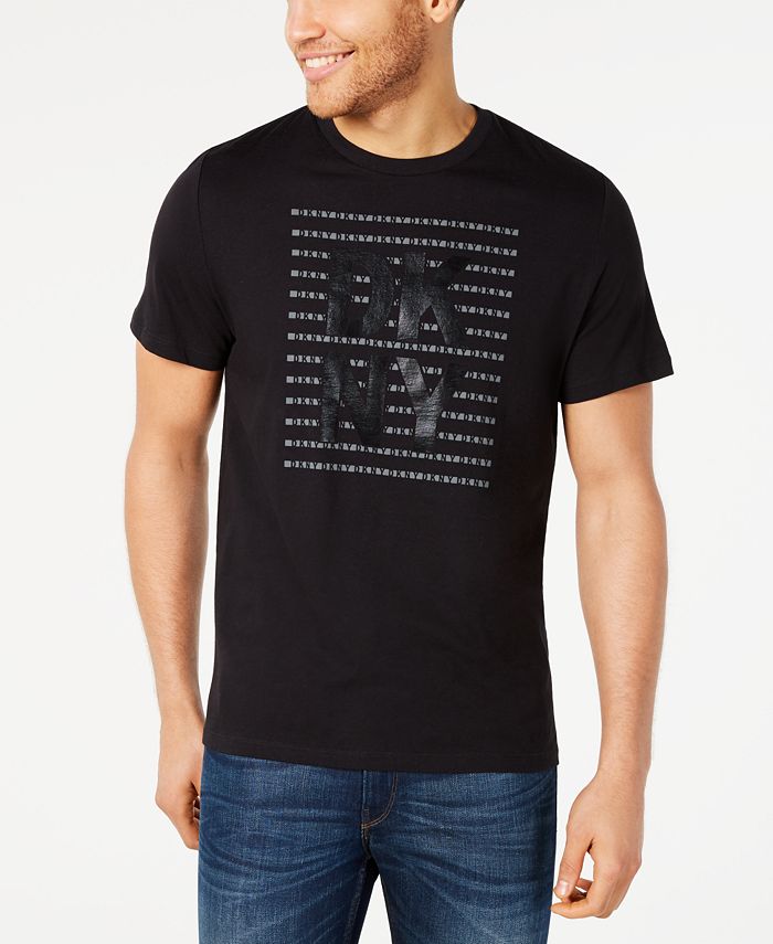 DKNY Men's Square Logo Graphic T-Shirt - Macy's