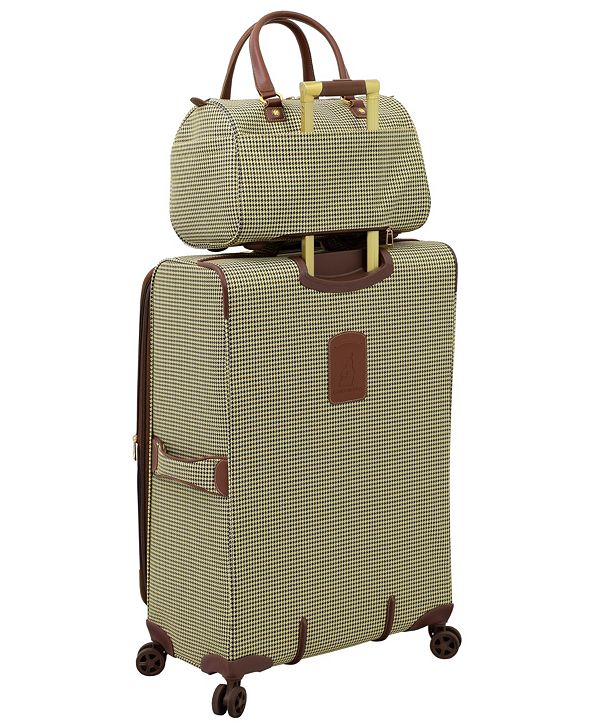 London Fog Oxford II Softside 16" Satchel Luggage, Created for Macy's