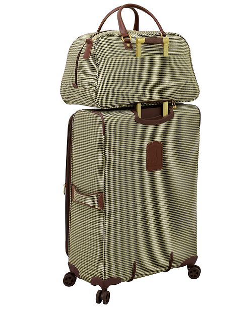 London Fog Oxford II 21" Softside Weekend Duffel Luggage, Created for Macy's & Reviews Luggage