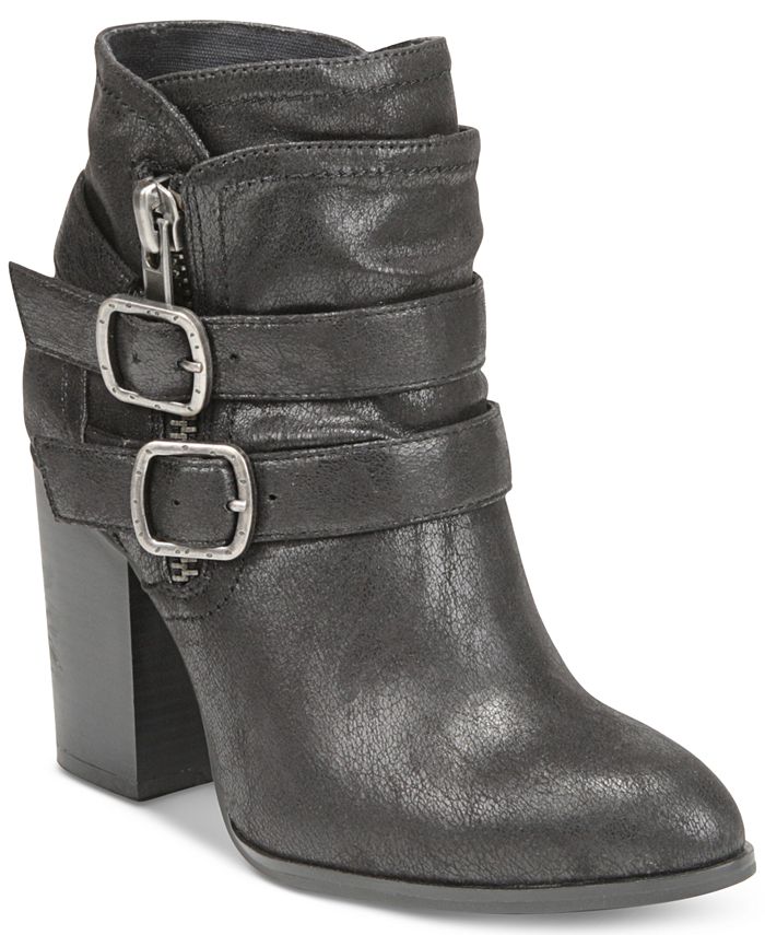Macy's carlos santana moto boots sale